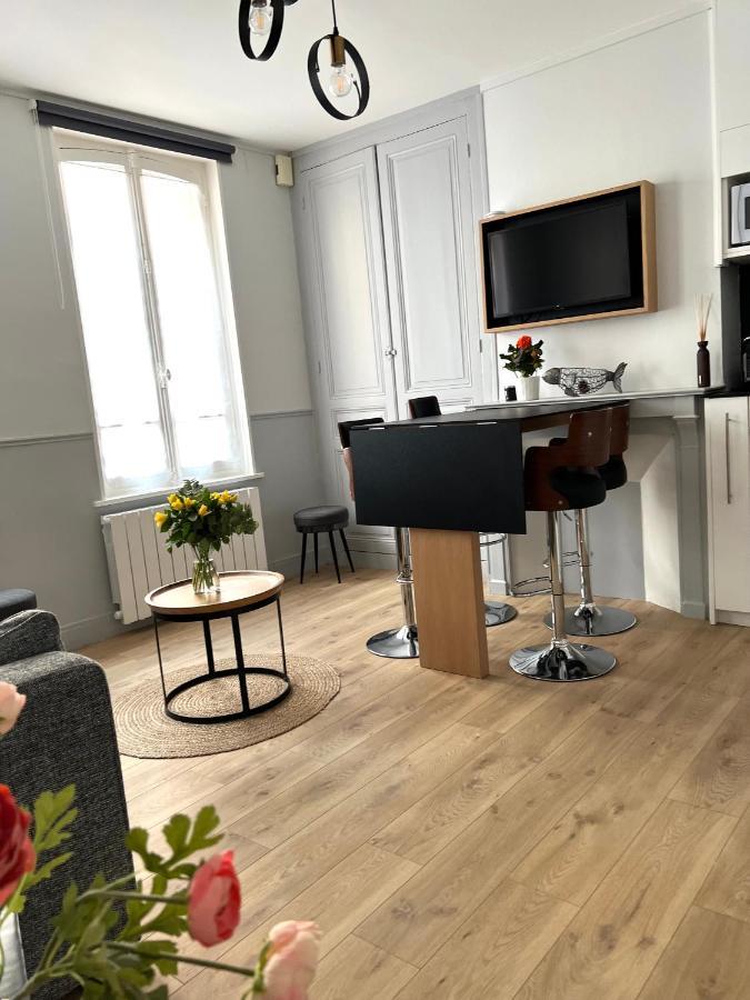 L'Evasion Leilighet Honfleur Eksteriør bilde